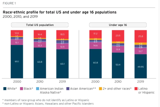 清研智库：美国迎来历史上第一个白人人口减少的十年